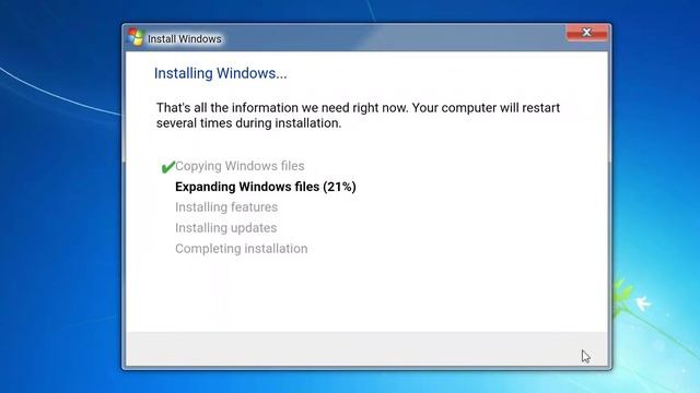Установил windows 7 смотреть онлайн