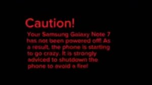 Экран Samsung Galaxy Note 7 при взрыве (Обновлённый и расширенный)