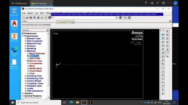 Piezoelectric Unimorph in ANSYS смотреть онлайн