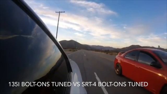BMW 135i Bolt-ons Tuned vs Dodge SRT-4 Bolt-ons Tuned vs Camaro SS Bolt-ons Tuned E85 смотреть онлайн
