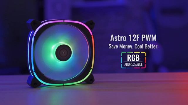 AeroCool Astro 12F PWM Computer Fan - Promo Video смотреть онлайн