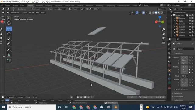 3d animation solar plant by blender #short #shorts смотреть онлайн