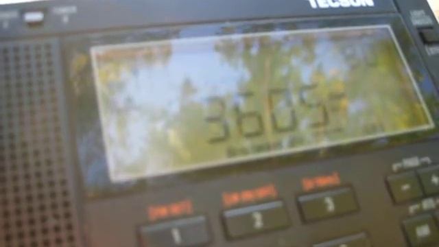 TECSUN PL-680 прослушивание 40 м, 80 м, и 3мГц радиохулиганов . Под г. Пенза Сурское водохранилище.