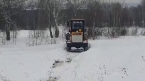 Laigong ZL 20 уборка снега