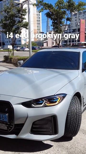 BMW i4 edrive 40 brooklyn gray смотреть онлайн