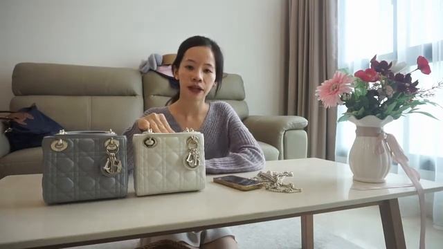 Shebag Real leather! Mini Lady Dior REAL VS Best REPLICA review смотреть онлайн