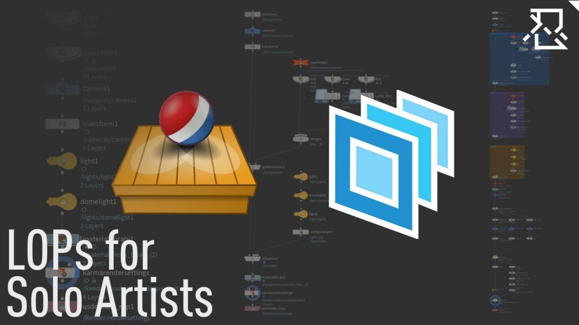 LOPs For Solo Artists - Houdini