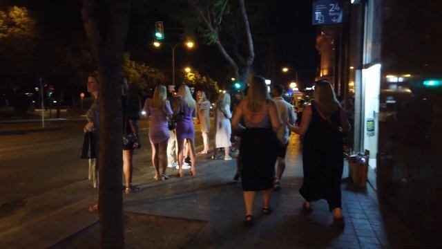 MALLORCA AFTERDARK 🇪🇸 NIGHT WALK IN PALMA DE MALLORCA SPAIN 4K смотреть онлайн