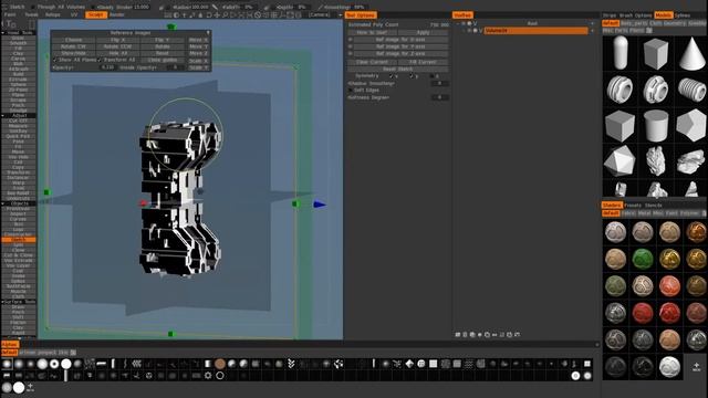 3D Coat Sketch Tool for Hardsurface Design смотреть онлайн