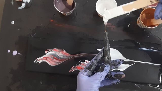 Easy pallet knife swipes.. смотреть онлайн