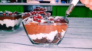 ВКУСНЕЙШИЙ ДЕСЕРТ ТРАЙФЛ🔥 Простой рецепт👍