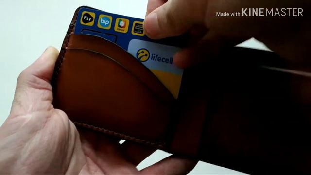 Кошелек кожаный своими руками. Натуральная кожа Краст. Hand Made.