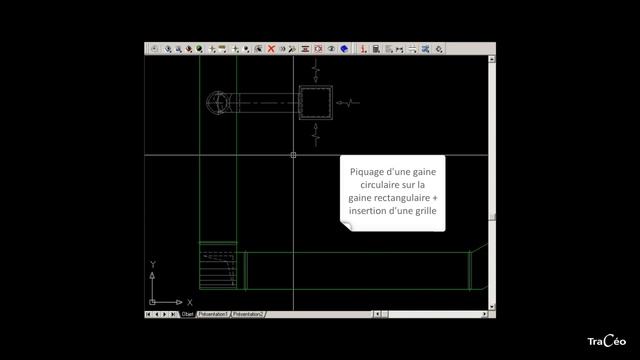 Tutoriel AUTOFLUID 10 / 2009 : AUTOGAINE : Dessin d'un réseau aéraulique en bifilaire 1/2 смотреть онлайн