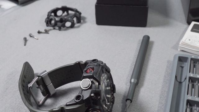 G-Shock Mudmaster GWG1000-1A3JF Bezel Replacement [ Not Guide ]