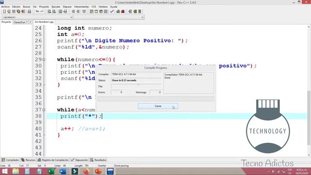 Curso ANSI C: Ejemplos Prácticos del Ciclo WHILE - Parte 16-2 смотреть онлайн
