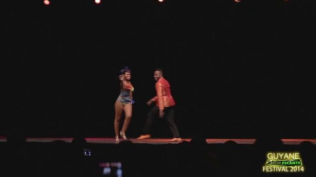 Kike & Xiomar - COLOMBIE - Show Chachacha - GUYANE SALSA PICANTE FESTIVAL - Mai 2014