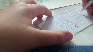 ((Игра в учителя. Проверка тетрадей по математике и русскому языку))