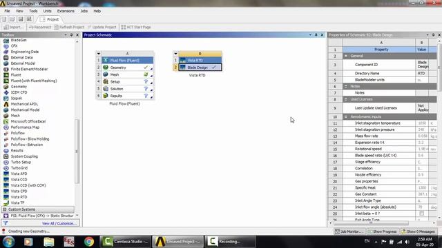 How to insert the BladeEditor toolbar in ANSYS DesignModeler and make it BladeModeler смотреть онлайн