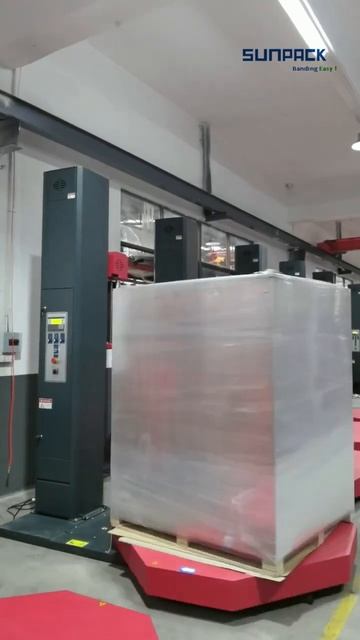 XT-4505H high profile pallet wrapper stretch wrapping machine смотреть онлайн