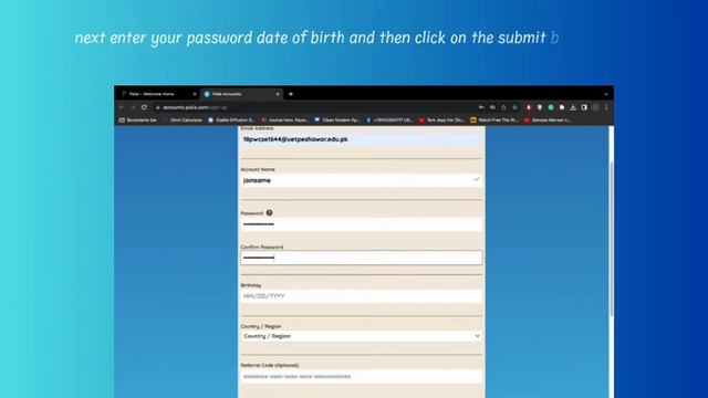 How To Create Account In Palia