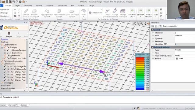 Graitec OMD (Advance Design) import frame arch to Advance design part 2 смотреть онлайн