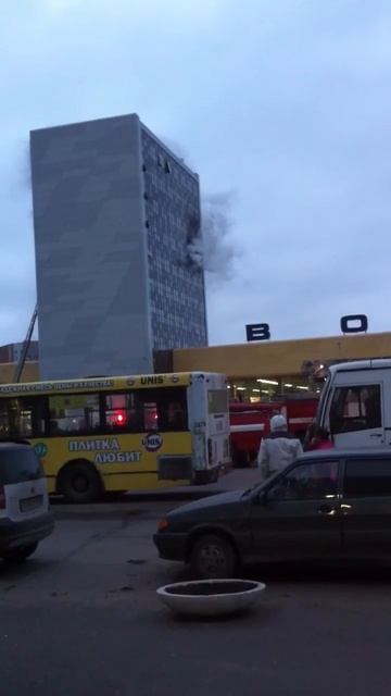 Пожар в гостинице вокзала Пенза-I