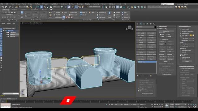 Topology Hard Surface: hole Retopology And Subdivide In Hard Surface In 3ds Max #10 || N°_208 смотреть онлайн