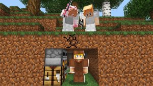 Майнкрафт СПИДРАНЕР против 2 ОХОТНИКОВ! Жесть