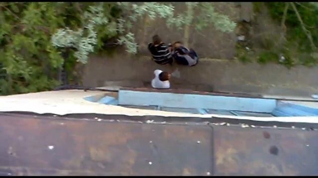 Кинул пакет с водой в пацанов смотреть онлайн