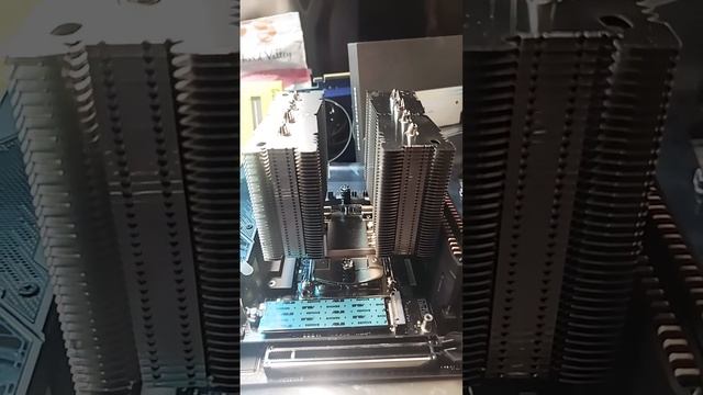 Noctua NH-D9L Fits on Asus rog strix B650E I. AM5 #pcbuilding #gaming #pcbuild смотреть онлайн