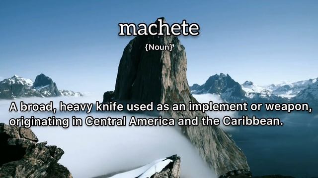 Machete Meaning : Definition of Machete смотреть онлайн