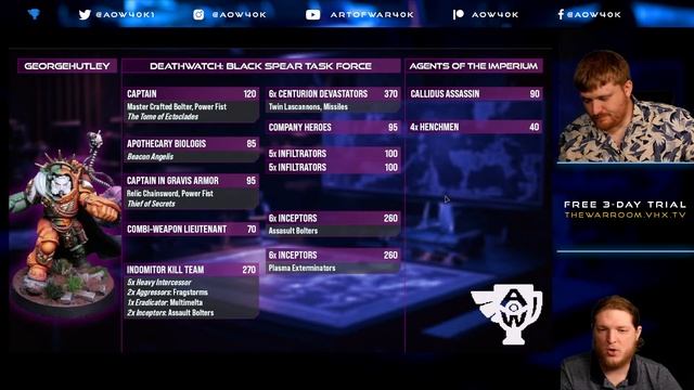 Art of War fixes Space Marine lists for Warhammer 40k 10th Edition! смотреть онлайн