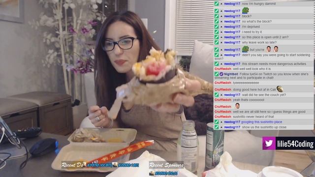 Sushi burrito (sushiritto) and chill. - Twitch Stream 7/6/2017 смотреть онлайн