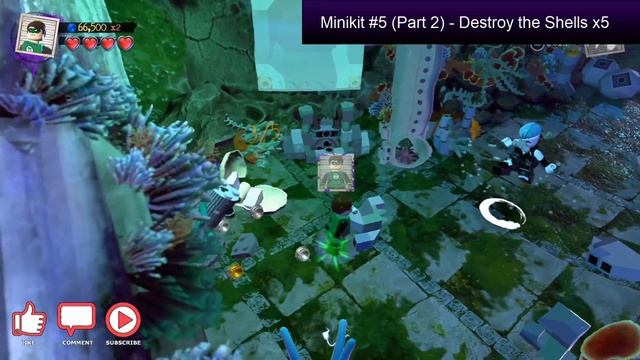 #9 Sea-King Trouble 100% Guide - LEGO DC Super-Villains смотреть онлайн