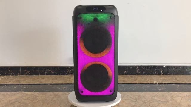 LG-831🔥 Feel the Power and Heat Up the Party with Our Double 8" Flame Light Speaker! 🔥 смотреть онлайн