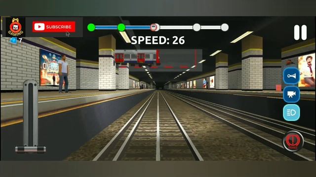Subway Train Simulator London gameplay смотреть онлайн