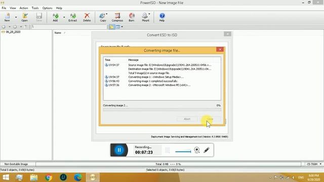 Convert ESD to Windows multiple Edition in single ISO Using poweriso @hsktube смотреть онлайн