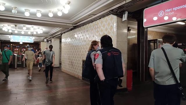#АНТИМАСОЧНИК Рейд. Метро🚇 Ⓜ🚄 Киевская. 23.06.2021 смотреть онлайн