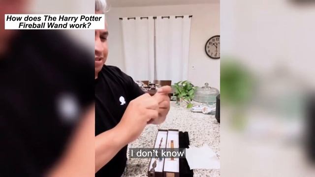 How does The Harry Potter Fireball Wand work? смотреть онлайн