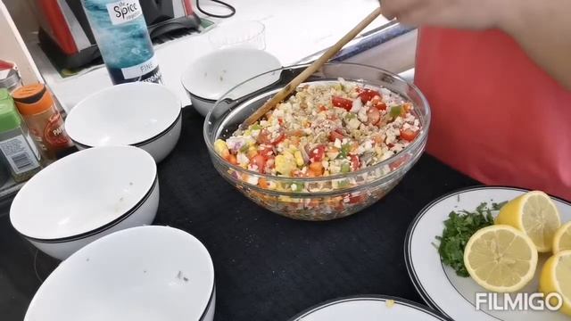 Cauliflower Corn Salad смотреть онлайн