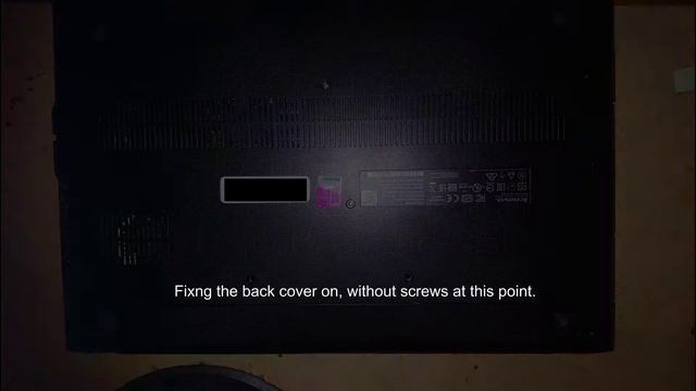 B50-50 Palmrest repair. смотреть онлайн