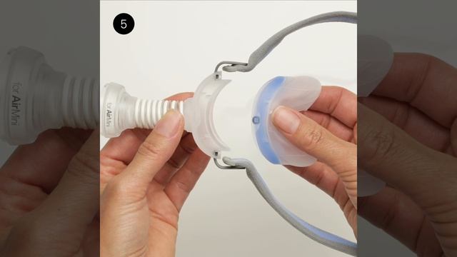 ResMed AirFit N30 for AirMini - How to Assemble Your Nasal Cradle CPAP Mask смотреть онлайн