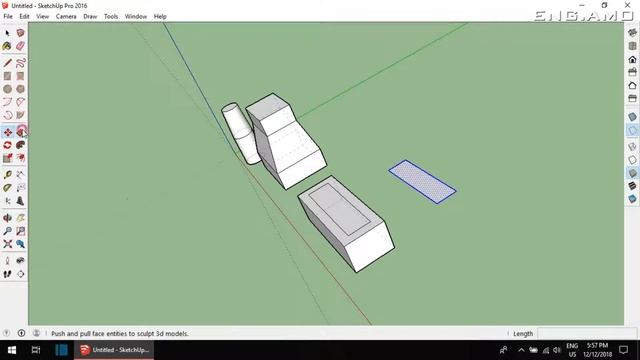 Google SKetchUp Tutorial#14:MIRROR-FOLD-RESIZE- جوجل سكتش اب اوامر متقدمه الحلقه الرابعه عشر смотреть онлайн
