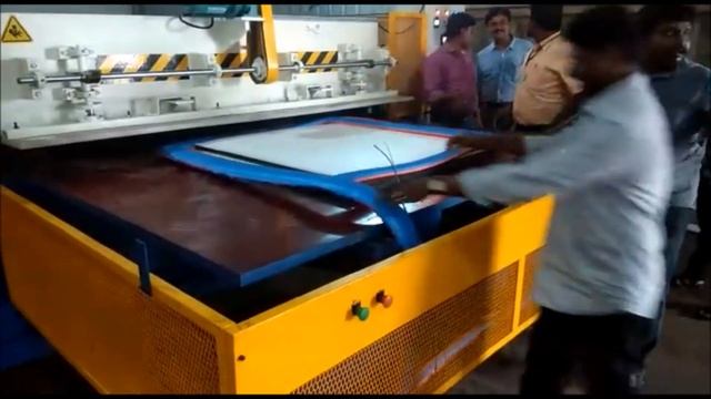 Trimming Press for EVA sheets or Yoga mats - 300 Tons смотреть онлайн