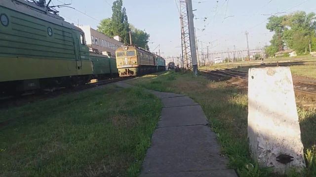 Кривой Рог Локомотивное депо. смотреть онлайн