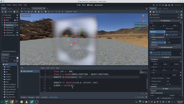 All about Fog Shader in Godot 4.0 смотреть онлайн