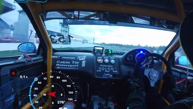 CTCRC Pre03 Donnington GP circuit Race on BMW E46 328 onboard 153 CadburyE46 смотреть онлайн