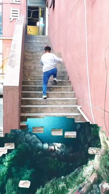 Why did it suddenly crack while walking🤯3D Special Effects | 3D Animation #shorts #vfxhd смотреть онлайн