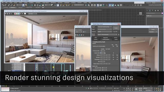 Autodesk 3ds Max 2019 смотреть онлайн