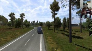 Рейс Белосток - Варшава в VR шлеме в Euro Truck Simulator 2.